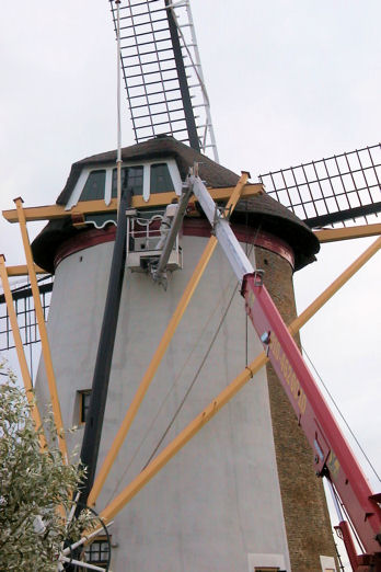 Schilderwerk groeneveldse molen 13 9 2008 (7)