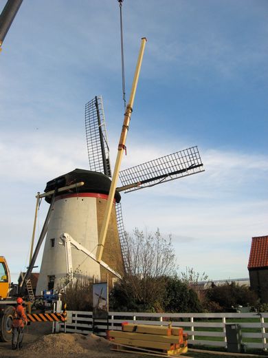 Tn vervangen korte spruit en schoren groeneveldse molen 12 2012(40)
