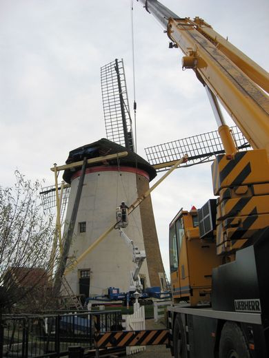Tn vervangen korte spruit en schoren groeneveldse molen 12 2012(43)