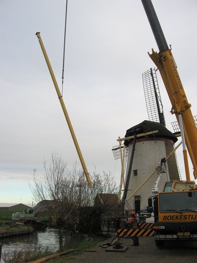 Tn vervangen korte spruit en schoren groeneveldse molen 12 2012(45)