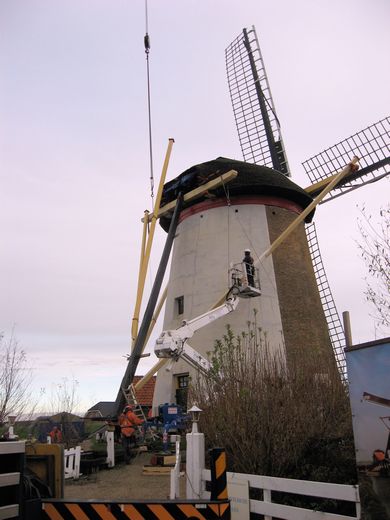 Tn vervangen korte spruit en schoren groeneveldse molen 12 2012(46)