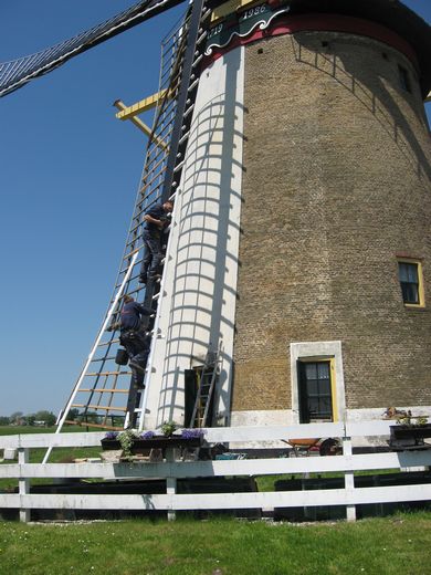Tn repareren hekwerk molen groeneveld 2013 (13)