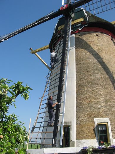 Tn repareren hekwerk molen groeneveld 2013 (17)