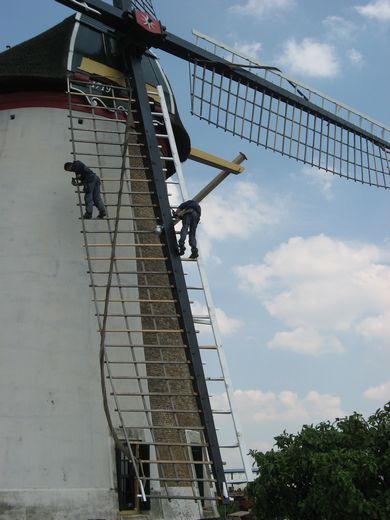 Tn repareren hekwerk molen groeneveld 2013 (18)