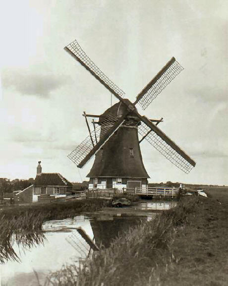 Oude laansche molen in 1907